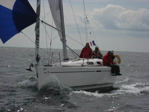 Au spi (pères en mer)