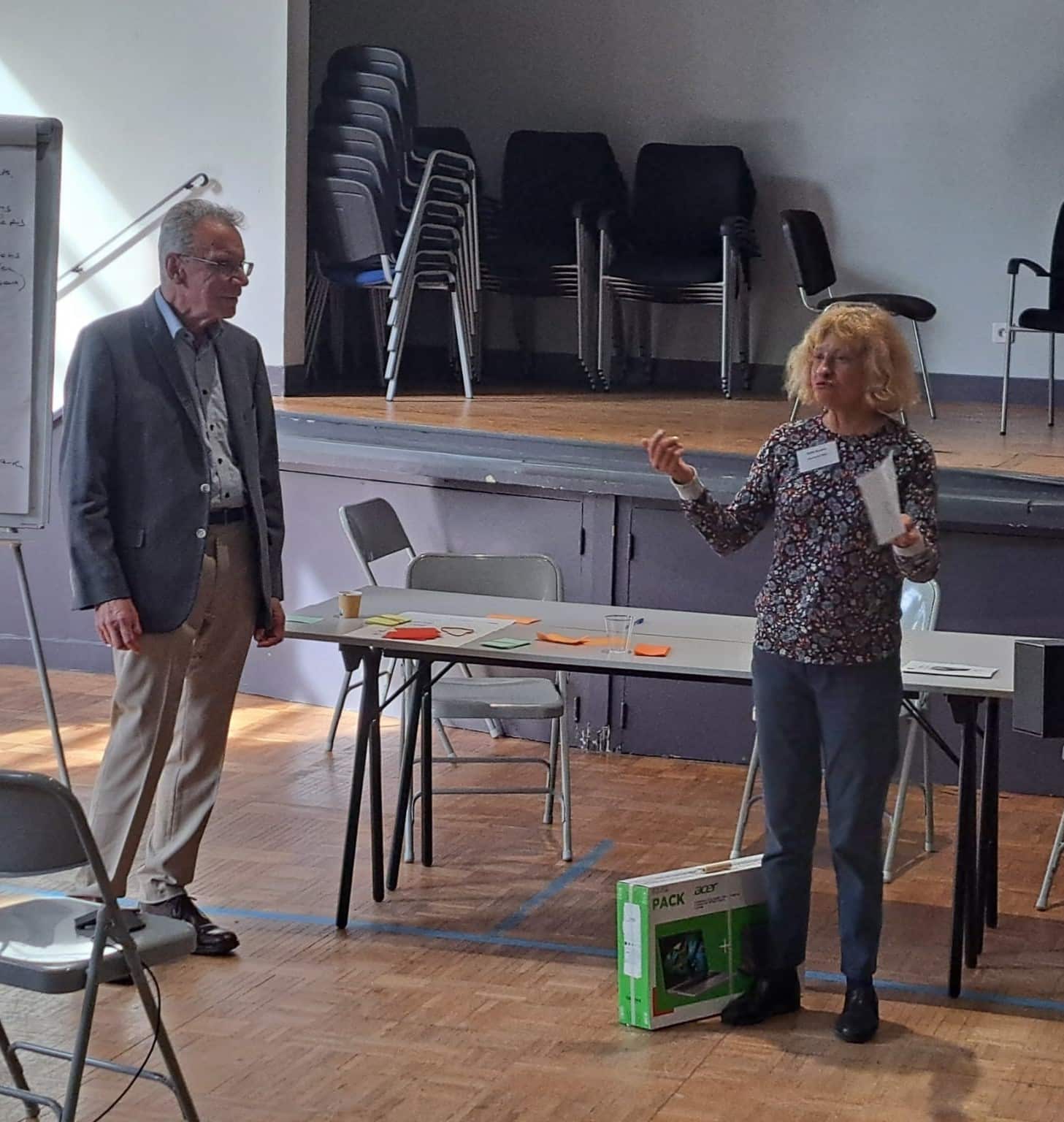 Odile Bordon et Dominique Guibé